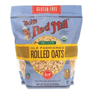 Bob’s Red Mill Gluten Free Organic Steel Cut Oats, 24oz (Pack of 4) – Non GMO, Whole Grain, Vegan, Kosher(32 Ounce (Pack of 1))