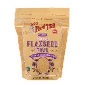 Bob’s Red Mill Golden Flaxseed Meal, 16oz (Pack of 4) – Non GMO, Vegan, Paleo Friendly, Keto Friendly, Kosher(16 Ounce (Pack of 1))