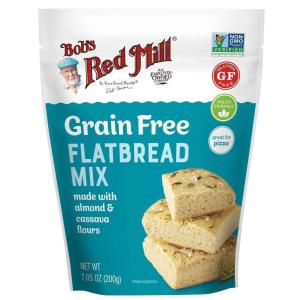 Bob’s Red Mill Grain Free Flatbread Mix, 7.05oz (Pack of 5) – Non GMO, Grain Free, Paleo Friendly, Kosher(35.2 Ounce (Pack of 1))