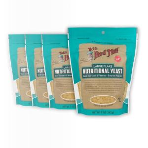 Bob’s Red Mill Nutritional Yeast, 5oz (Pack of 4) – Vegan, Paleo Friendly, Kosher(5 Ounce (Pack of 4))