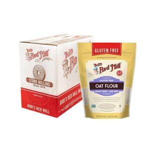 Bob’s Red Mill Oat Flour, Gluten Free, 18 Ounces (Pack Of 4)