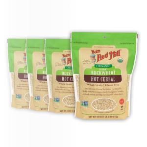 Bob’s Red Mill Organic Gluten Free Creamy Buckwheat Hot Cereal, 18oz (Pack of 4) – Non GMO, Whole Grain, Vegan, Kosher