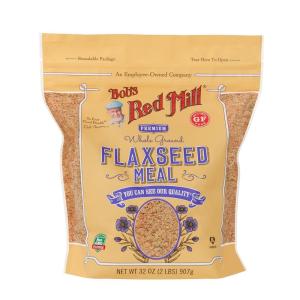 Bob’s Red Mill Organic Golden Flaxseed Meal, 16oz (Pack of 4) – Non GMO, Vegan, Paleo Friendly, Keto Friendly, Kosher(2 Pound (Pack of 1))