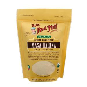 Bob’s Red Mill Organic Masa Harina Flour, 24oz (Pack of 4) – Non GMO, Vegan, Kosher(24 Ounce (Pack of 1))