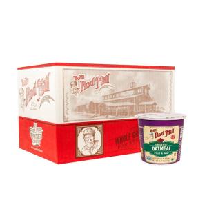 Bob’s Red Mill Organic Oat Cup, Classic, 1 cup (Pack of 12)- Non GMO, Whole Grain, Kosher(Fruit & Seed)