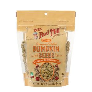 Bob’s Red Mill Organic Pumpkin Seeds, 12oz (Pack of 4) – Non GMO, Vegan, Paleo Friendly, Keto Friendly, Kosher(Unsalted)