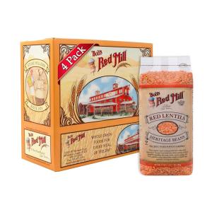 Bob’s Red Mill Red Lentils, 27 Oz (Pack of 1) – Non GMO, Vegan, Kosher(27 ounce (Pack of 4))