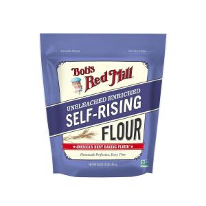 Bob’s Red Mill Self-Rising Flour – 3 lb Bag, Ideal for Biscuits, Pancakes, Quick Breads, Non-GMO, Kosher(Self Rising Flour)
