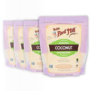 Bob’s Red Mill Shredded Coconut, 24oz (Pack of 4) – Non GMO, Fair Trade Certified, Vegan, Paleo Friendly, Keto Friendly Friendly, Kosher(24 Ounce (Pack of 4))