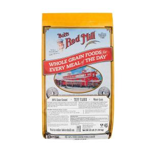 Bob’s Red Mill Teff Flour, 20oz (Pack of 4) – Non GMO, Whole Grain, Vegan, Kosher(Bulk)