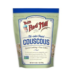 Bob’s Red Mill Tri-Color Pearl Couscous, Quick Cooking – 1 Pound (Pack of 4) – Non-GMO, Vegan, Israeli Couscous – Non GMO, Vegan, Israeli Couscous, Kosher(1 Pound (Pack of 1))
