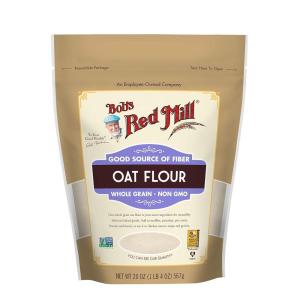 Bob’s Red Mill Whole Grain Oat Flour, 20oz (Pack of 4) – Whole Grain, Vegan, Kosher(44 Ounce (Pack of 1))