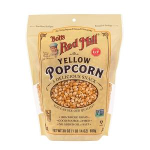 Bob’s Red Mill Yellow Popcorn, 30oz (Pack of 1) – Non GMO, Whole Grain, Vegan, Kosher