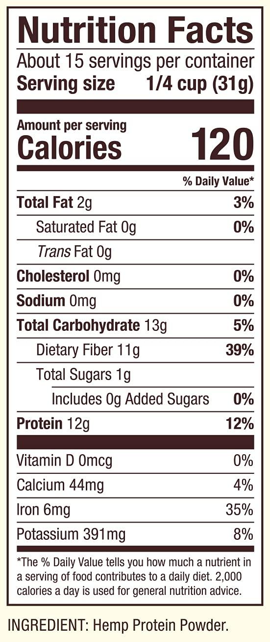 imageBobs Red Mill Hemp Protein Powder 16oz Pack of 4 Non GMO Vegan Paleo Friendly Keto Friendly Kosher1 Pound Pack of 4