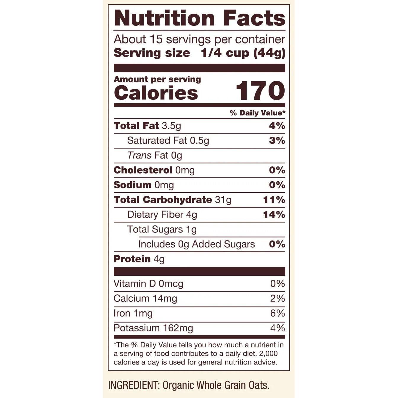 imageBobs Red Mill Organic Steel Cut Oats 24oz Pack of 4 Non GMO Whole Grain Vegan Kosher24 Ounce Pack of 1