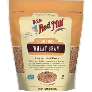Bob’s Red Mill Wheat Bran, 16oz (Pack of 4) – Non GMO, Vegan, Kosher(1 Pound (Pack of 1))