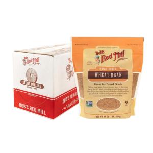 Bob’s Red Mill Wheat Bran, 16oz (Pack of 4) – Non GMO, Vegan, Kosher(1 Pound (Pack of 4))