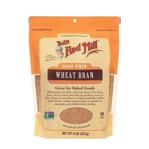Bob’s Red Mill Wheat Bran, 8oz (Pack of 4) – Non GMO, Vegan, Kosher(8 Ounce (Pack of 1))