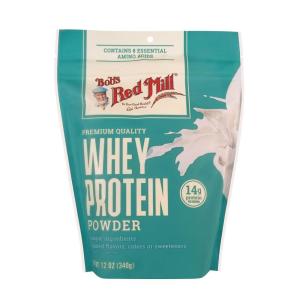 Bob’s Red Mill Whey Protein Concentrate, 12oz (Pack of 4) – Keto Friendly, Kosher(Unflavored)