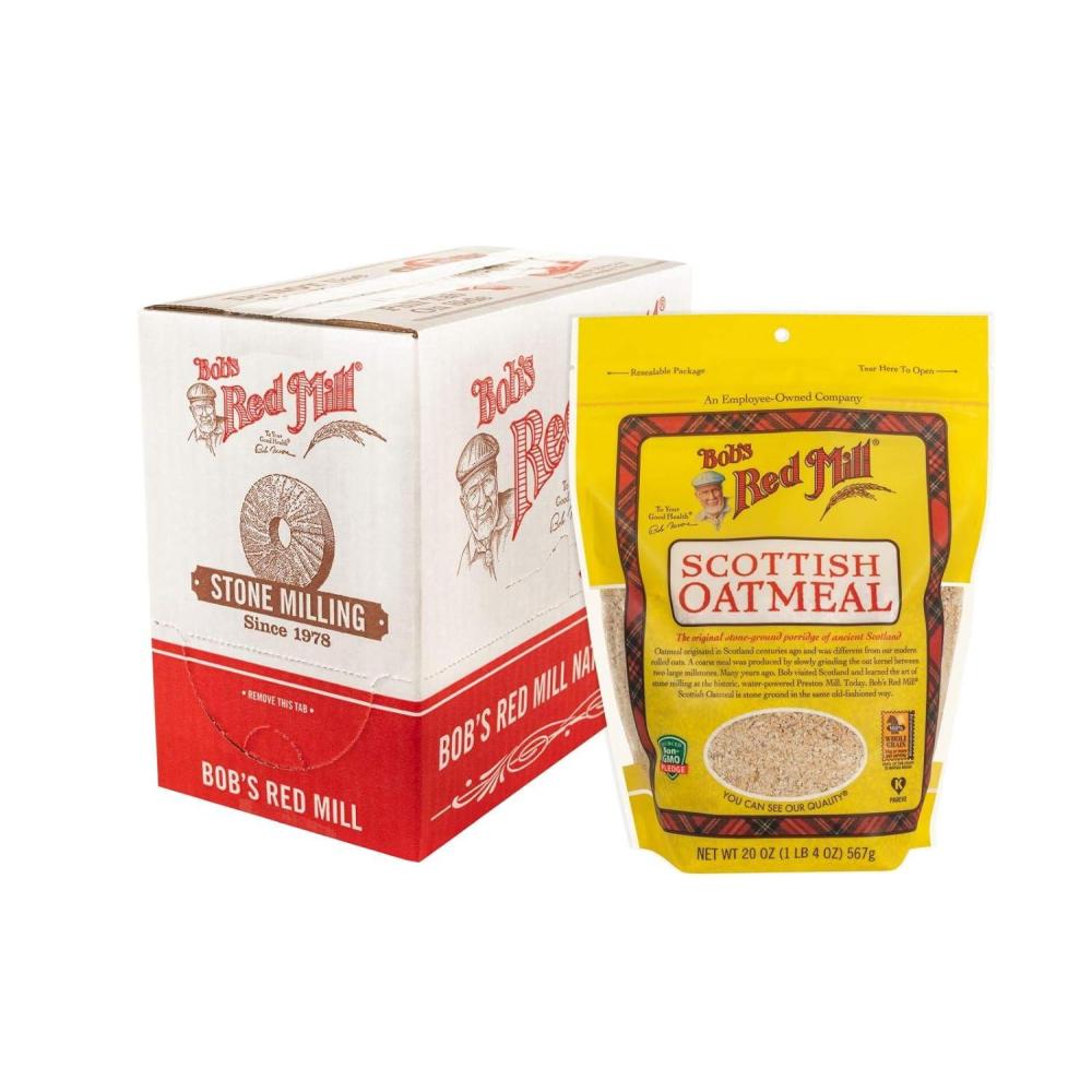 imageBobs Red Mill Scottish Oatmeal 20ounce Pack of 420 Ounce Pack of 4