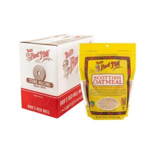 Bob’s Red Mill Scottish Oatmeal, 20-ounce (Pack of 4)(20 Ounce (Pack of 4))