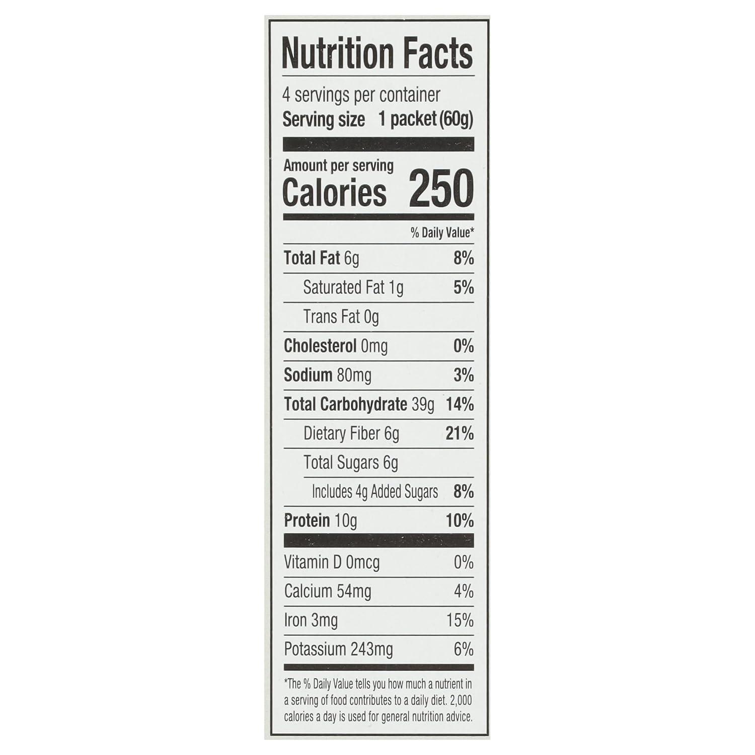 imageBobs Red Mill Overnight Protein Oat Packets Chocolate Hazelnut 4 Boxes4 Packets per Box NonGMO Gluten Free Whole GrainVanilla Almond
